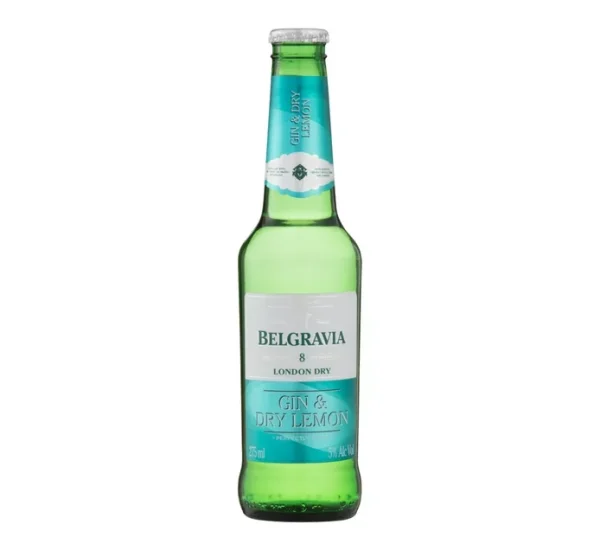 Belgravia Gin & Dry Lemon 275ml Six Pack - Image 2