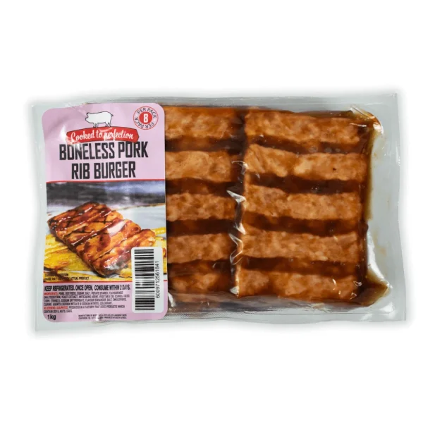 Boneless Pork Rib Burger - Fleisherei