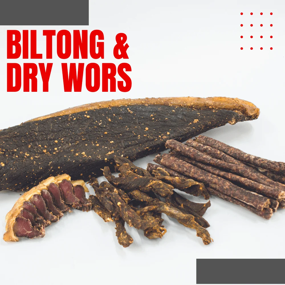 Biltong and Dry Wors Category Fleisherei online store.