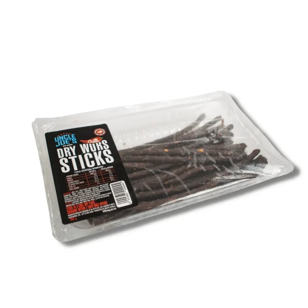 Uncle Joe's Chilli Dry Wors Sticks - Fleisherei