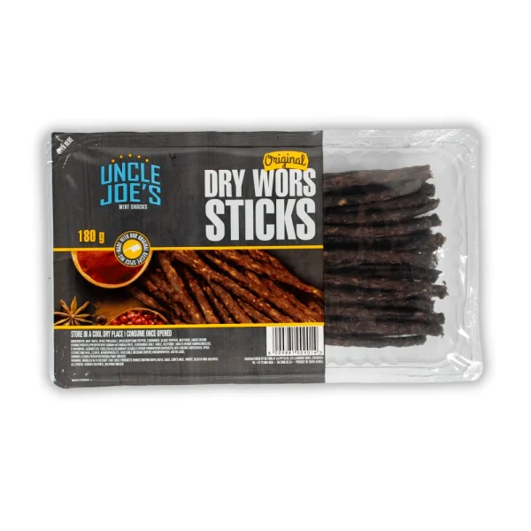 Uncle Joe's Original Dry Wors Sticks | Fleisherei