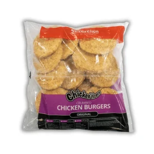 Chickentizers Crumbed Chicken Burger Patties 975g