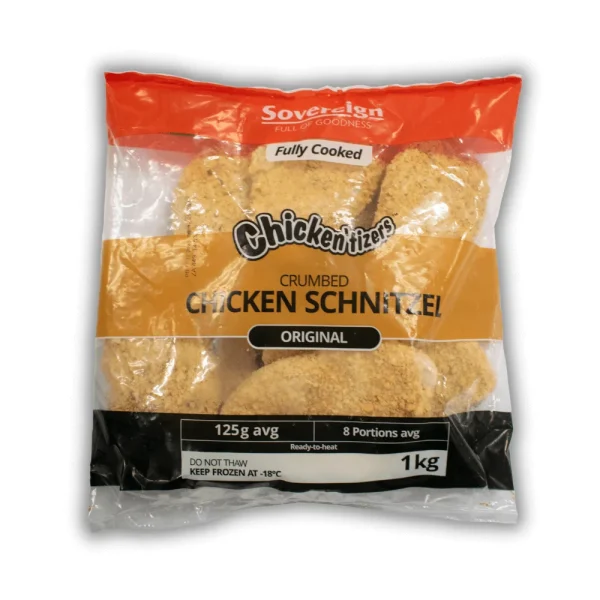 Crispy Perfection: Chickentizers Crumbed Chicken Schnitzel | Fleisherei