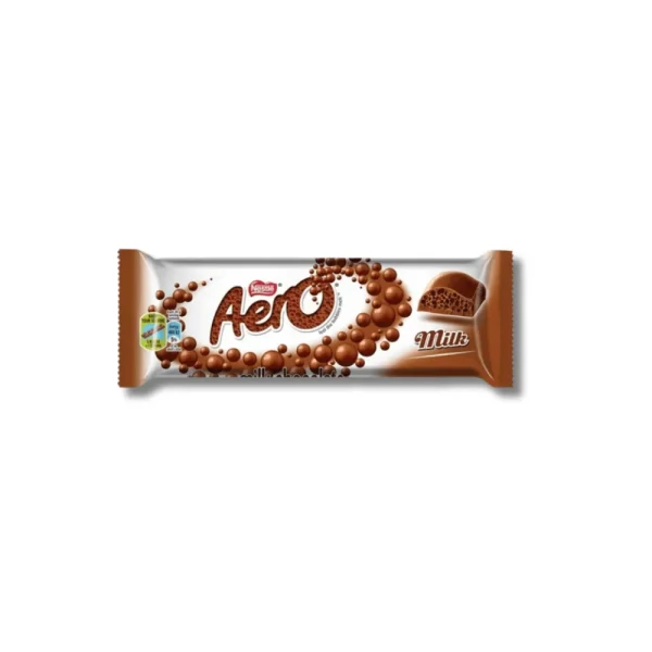 Nestle Aero Milk Chocolate Bar 40g | Fleisherei