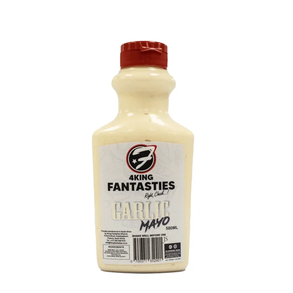 4King Fantasties Garlic Mayo Sauce 500ml | Fleisherei