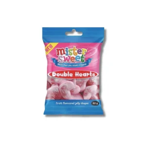 Mr Sweet Double Hearts 60g