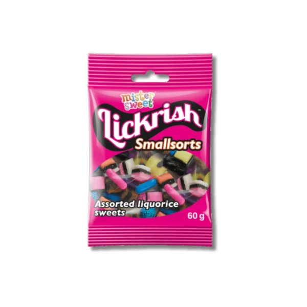 Mr Sweet Lickrish Smallsorts 60g | Fleisherei