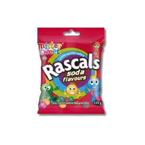 Mr Sweet Rascals Soda Flavours 125g