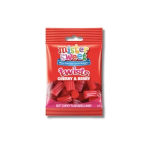 Mr Sweet Twists Cherry & Berry 60g | Fleisherei