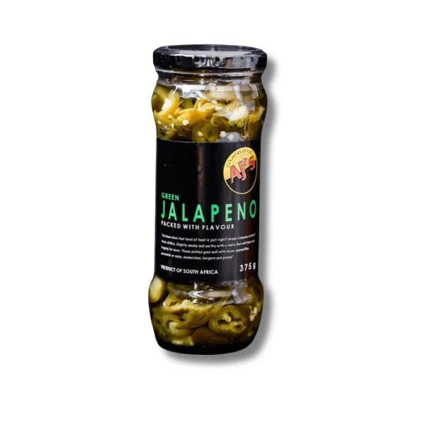AJ's Green Jalapenos 375g | Fleisherei
