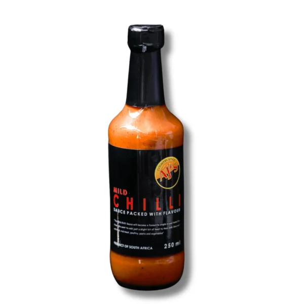 AJ's Mild Chilli Sauce 250ML | Fleisherei