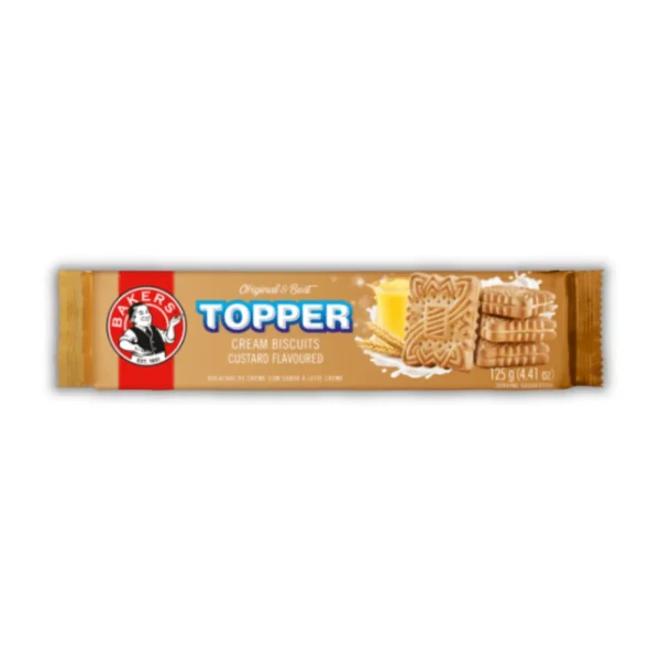 Bakers Topper Custard Biscuits 125g | Fleisherei Online Store