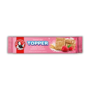 Bakers Toppper Rasberry Biscuits 125g