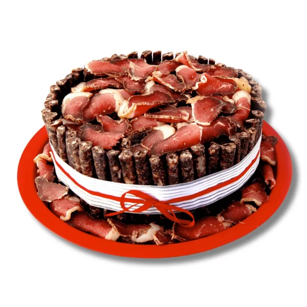 1 Tier Biltong Cake | Fleisherei