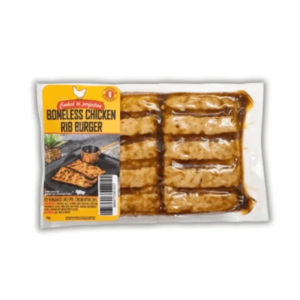 Boneless Chicken Rib Burger 20KG | Wholesale & Catering | Fleisherei Online Store