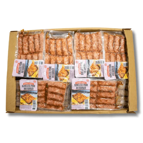 Boneless Pork Rib Burger 20kg | Wholesale & Catering | Fleisherei Online Store