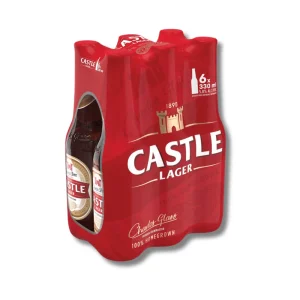 Castle Lager 330ML Six pack