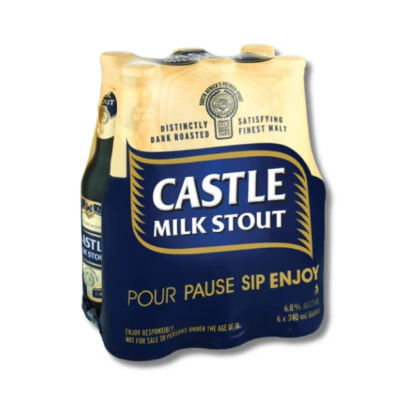 Castle Milk Stout 340ML Six Pack | Fleisherei