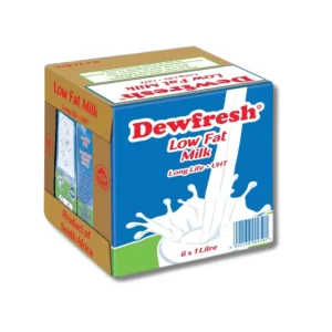 Dewfresh Low Fat Milk 6x1L