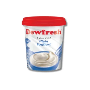 Dewfresh Low Fat Plain Yoghurt 1kg