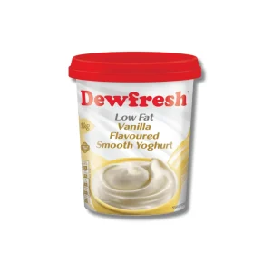 Dewfresh Low Fat Vanilla Smooth Yoghurt 1kg