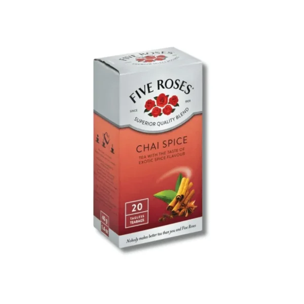 Five Roses Chai Spice 20 Bags | Fleisherei