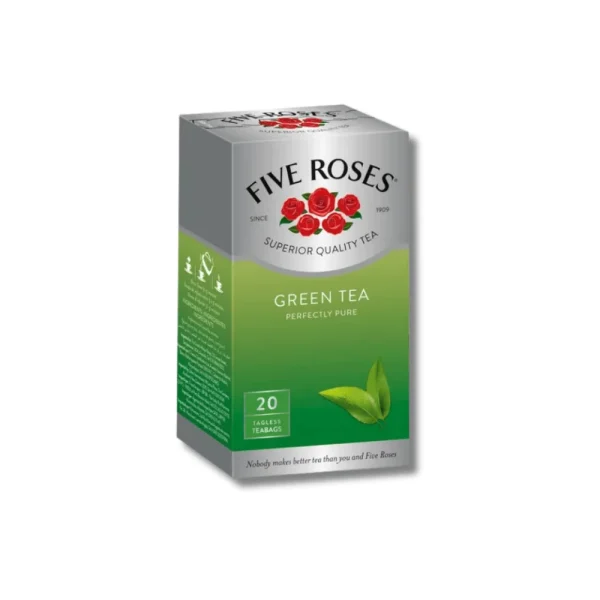 Five Roses Pure Green Tea 20 Bags | Fleisherei