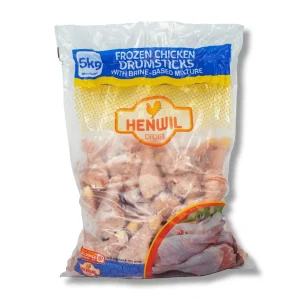 Henwil Frozen Chicken Drumsticks with Brine Based Mixture 5KG