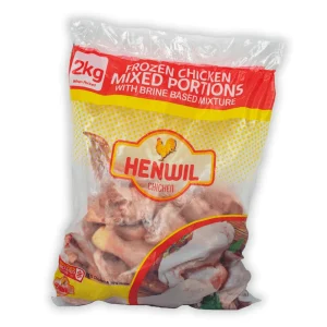 Frozen Chicken Mixed Portions with Brine Based Mixture 2KG