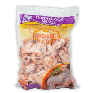 Henwil Frozen Chicken Wings with Brine Based Mixture 5KG