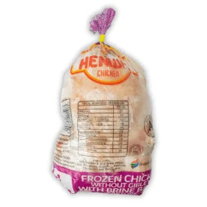 Henwil Large Frozen Chicken Without Giblets With Brine Base Mixture