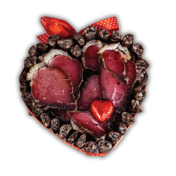 Heart Shaped Biltong Cake | Fleisherei