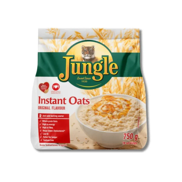 Jungle Instant Oats 750g | Fleisherei