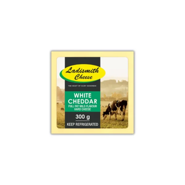 Ladismith Cheese White Cheddar 300g | Fleisherei