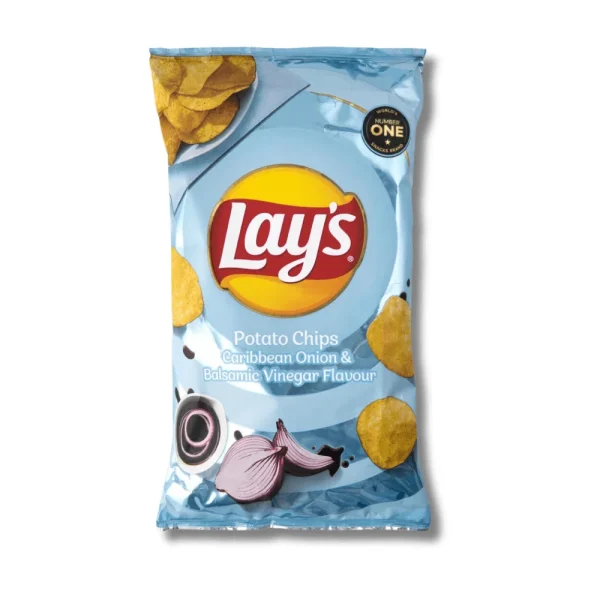 Lays Caribbean Onion & Balsamic Vinegar Chips 120g | Fleisherei