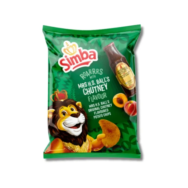 Simba Mrs Ball's Chutney Chips 120g | Fleisherei