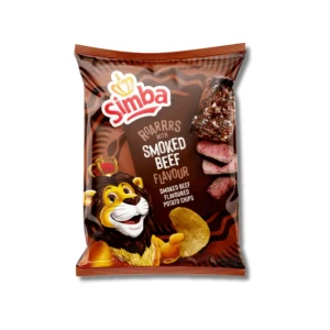 Simba Smoked Beef Chips 120g