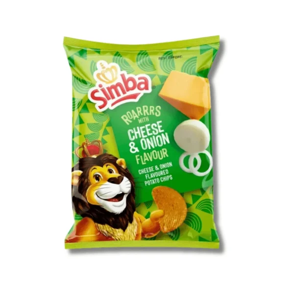 Simba Cheese & Onion Chips 120g | Fleisherei