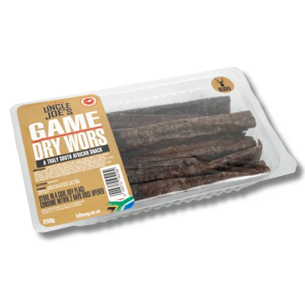 Uncle Joe's Game Dry Wors 250g | Fleisherei Online Store