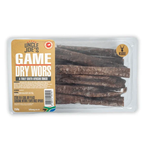 Uncle Joe's Game Dry Wors 250g | Fleisherei Online Store