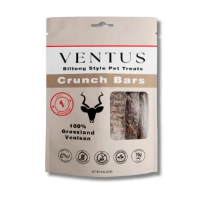 Vetus Crunch Bars | Grassland Venison Pet Treats