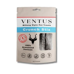 Ventus Crunch Stix 227g | Biltong-Style Pet Treats