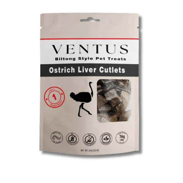 Ventus Ostrich Liver Cutlets 227g | Fleisherei