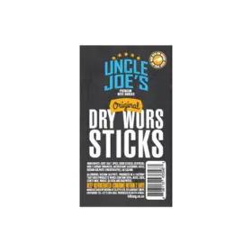 Original Dry Wors Sticks – 12 x 30g