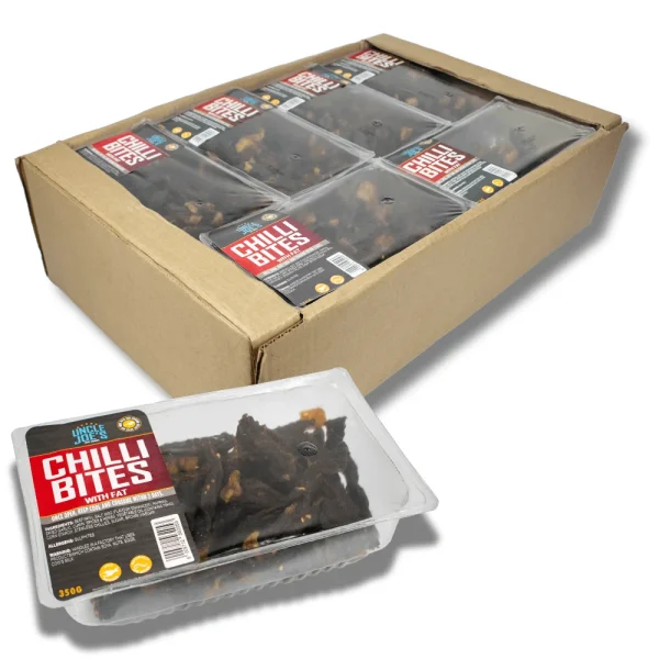 Uncle Joe's Chilli Bites with Fat 12x350g | Wholesale | Fleisherei Online Store