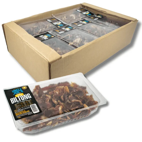 Uncle Joe's Original Biltong with Fat 12x350g Wholesale