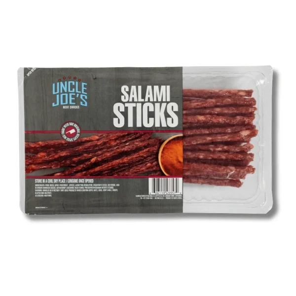 Uncle Joe's Salami Sticks 30x180g | Wholesale | Fleisherei Online Store