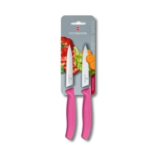 Victorinox 2 Pc steak knives (pink)