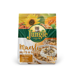 Jungle Nuts & Seeds Muesli Cereal 750g