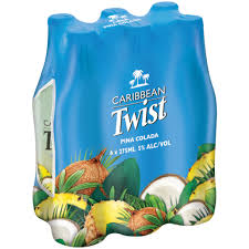Caribbean Twist 6x275ml Pina colada